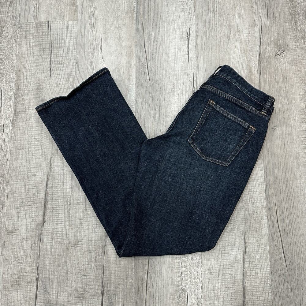 J. Crew Bootcut Jeans Men's 32x31 Dark Wash Denim Grunge Western Retro